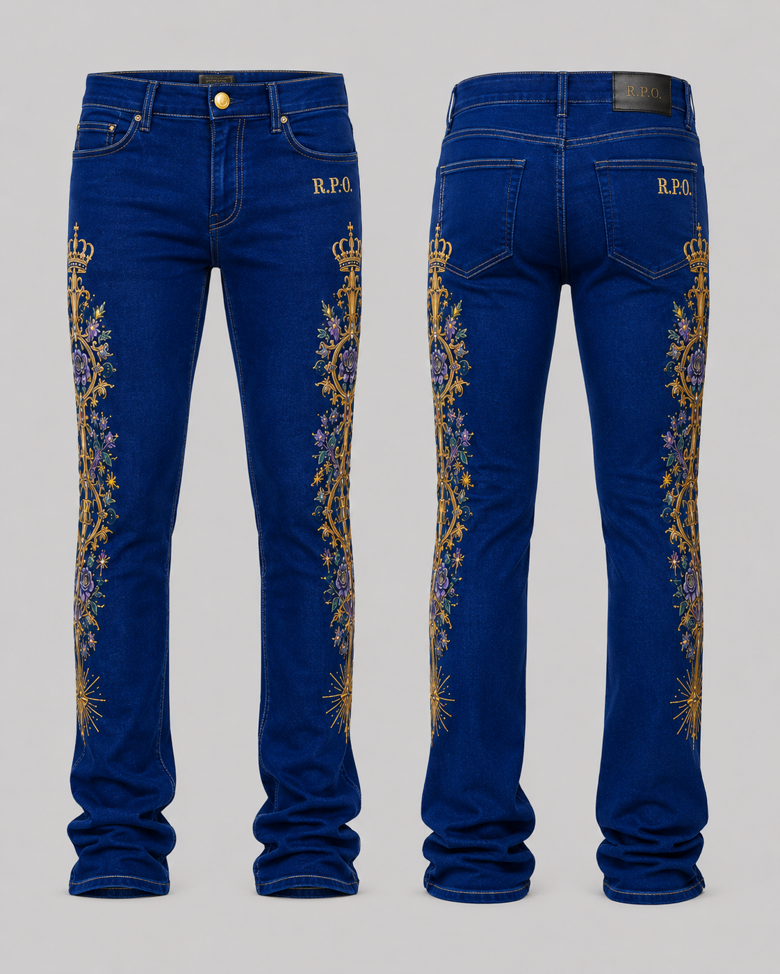 Rich People Only BLUE Luxury SET